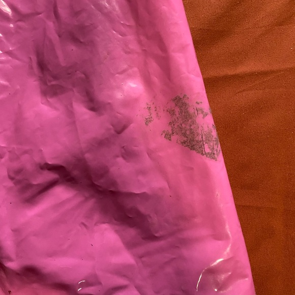 2001 BARBIE RAIN JACKET BARBIE MOVIE VINTAGE PINK GIRL FALL RAIN COAT - Picture 10 of 10